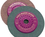 A/80 Grit, 6-1/2&quot; Diameter, 7/8&quot; Arbor, Poly-Magic-Wheel Dry, Cs Unitec ... - $232.94