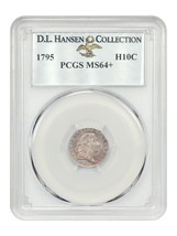 1795 H10C Pcgs MS64+ Ex: D.L. Hansen - £29,425.73 GBP