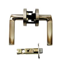 Kwikset 720LSLRDT-15  Lisbon Passage Door Lever Set w/Round Rose - Satin... - €24,98 EUR