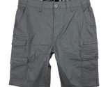 Iron Co Twill Multiple Cargo Pockets with Shorts Men&#39;s 32 Grey NWT - £11.81 GBP