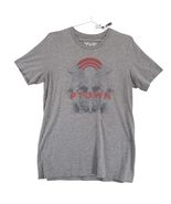 Y&amp;K Ptown Bears Faded Graphic T-Shirt Men&#39;s M Short Sleeve Gray Streetwe... - $27.92 CAD