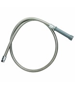 T&amp;S Brass Hose, 44 Flexible Stainless Steel (Gray Handle) - $108.99