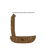 2010 Rinker 246 Captiva BR Swim Platform Boat EVA Foam Teak Deck Floor P... - $469.81 CAD