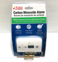 Kidde Carbon Monoxide Alarm Battery Operated CO Alarm w/ Digital Display - NEW - £17.79 GBP