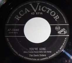 The Davis Sisters (Skeeter) 45 RPM - You&#39;re Gone / Sorrow &amp; Pain D7 - £3.08 GBP