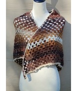 Women Shawl Wrap Sweater Crocheted Hand crafted Unique One of a kind - $842.40 MXN