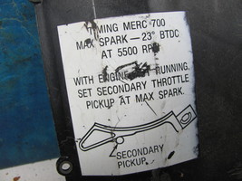 Mercury 70 Hp. Front Carburetor COVER 76578 - £20.45 GBP