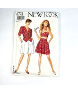 Simplicity New Look Sz 6 Thru 16 Jacket Top Shorts Skirt Spaghetti Strap... - $281.78 MXN