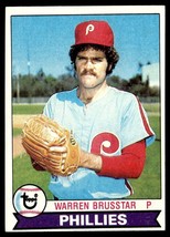 1979 Topps Burger King Philadelphia Phillies #9 Warren Brusstar Mid-Grade - £4.54 GBP