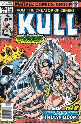 Kull The Conqueror Comic Book #28 Marvel Comics 1978 VERY FINE+ - £6.15 GBP