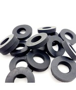5/8&quot; ID Rubber Flat Washers 1 1/4&quot; OD Spacer 1/4&quot; Thick Gasket 5/8 x 1 1... - £8.85 GBP+