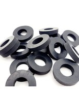 5/8&quot; ID Rubber Flat Washers 1 1/4&quot; OD Spacer 1/4&quot; Thick Gasket 5/8 x 1 1... - $12.59+