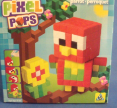 Orb Factory Craft Pixel Pops Red Parrot NIB - $7.95