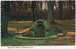 Pennsylvania Postcard Gettysburg Spanglers Spring - £2.33 GBP