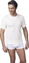 Maglia girocollo da uomo mezza manica corta lana cotone Nottingham TM16 T-shirt - £7.26 GBP