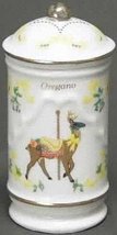Lenox Porcelain Carousel Spice Jar - Oregano - $27.34