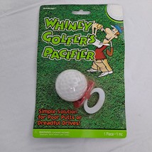 Golf Pacifier Whiny Golfer Gag Gift Novelty Fun - £11.03 GBP