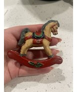 Rocking Horse Pony Christmas Decoration Tree Ornament - €6,90 EUR