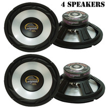 Lot of 4 NEW Pyramid WX65X 6.5&#39;&#39; High Power White Injected P.P. Cone Woofer - £61.30 GBP