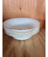 Anchor Hocking 4- White Pasta/Salad Bowls 8½&quot; Vintage - $41.75 CAD