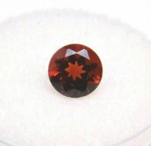 Cherry Citrine (Round 7x4.5mm) Natural Gemstone 1.22cts. Eye Clean - €22,08 EUR