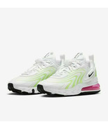 NIKE AIR MAX 270 REACT ENG Women&#39;s Sneakers White Green Pink size 11.5 - £59.29 GBP