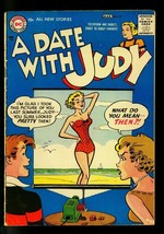 Date with Judy #57 1957- Swimsuit slide projector cover- DC Humor- G/VG - $65.48