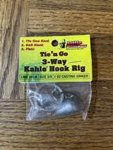 Little Stinker Tie N Go 3-way Kahle Rig Hook 3/0 - £39.13 GBP