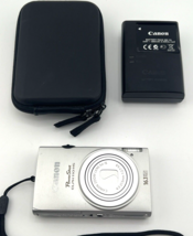 Canon PowerShot ELPH 110 HS Digital Camera Silver 16.1MP IXUS 125 Tested - $362.47