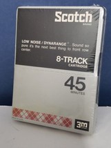 8-TRACK CARTRIDGE never opened Scotch Brand 3M Low Noise 45 min -Sealed - £7.74 GBP