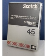 8-TRACK CARTRIDGE never opened Scotch Brand 3M Low Noise 45 min -Sealed - £7.78 GBP