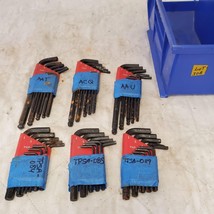 Lot of Assorted Various Long Arm Hex Key Sets LOT 308 - $54.45