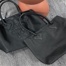 MBTI Casual Soft Tote Bags Ladies 2023 Summer Fashion Pu Leather Large Capacity  - £35.65 GBP