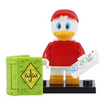 Huey (Donald Duck) Mickey Mouse Custom Printed Minifigure Compatible Lego Bricks - £2.39 GBP