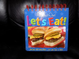 The Pampered Chef &quot;Let&#39;s Eat!&quot; Kids Standing Spiral Flip Cookbook EUC - £11.48 GBP