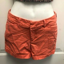 Womens Old Navy Pixie Shorts, Coral, Zero-Small - $6.33