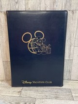 DVC Disney Vacation Club Note Pad Portfolio, Office Memo Book With Pen READ - $24.00