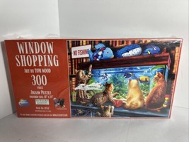 New Sealed Window Shopping - 300 pc Jigsaw Puzzle by Artist: Tom Wood - ... - $17.69