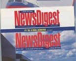 3 Issues Delta News Digest For the People of Delta Air Lines 1990&#39;s - £16.31 GBP