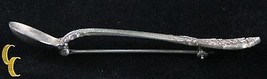 Gorham Sterling Silver King Edward Lapel Pin Nice Patina 70 mm - $74.24
