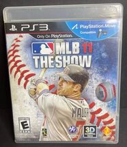 MLB 11: The Show -COMPLETE TESTED CIB (PS3 Sony PlayStation 3, 2011) GRE... - $4.20