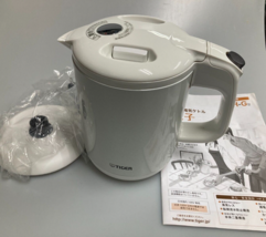 TIGER Dampfloser Wasserkocher 0,8 Liter Pearl White PCH-G080-WP AC100V - $70.77