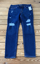 old navy NWT women’s Rockstar Super skinny High Rise Jeans size 8 blue i5 - £12.10 GBP