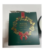 Pottery Barn Winter Spruce Candle New In Box - $21.44