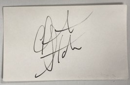 Christian Slater Signed Autographed 3x5 Index Card - $19.99