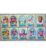 Lot of 10 SAN FRANCISCO 49ers 1970 Topps Football Cards BRODIE, WILLARD,... - $17.99