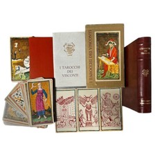 I Tarocchi dei Visconti Mon. Longobardica Gr. Gutenberg 1st Rare Tarot Card Set - £167.56 GBP