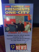 Three Presidents One City VHS - £9.86 GBP