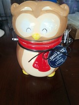 Swiss Miss Milk Choclate Hot Cocoa Mix And Owl Cookie Jar_NEW-SHIPS N 24... - $49.38
