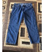 Wrangler Five Star Premium Jeans Mens 38x29 Regular Fit Blue Denim Pants - $14.84
